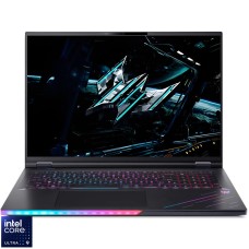 Laptop Acer Gaming 18'' Predator Helios 18 AI PH18-73, WQXGA Mini LED 250Hz, Procesor Intel® Core™ Ultra 9 275HX (36M Cache, up to 5.40 GHz), 128GB DDR5, 1TB + 2TB + 2TB SSD, GeForce RTX 5080 16GB, Win 11 Pro, Abyssal Black