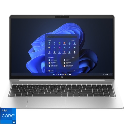 Laptop HP 15.6'' ProBook 450 G10, FHD IPS, Procesor Intel® Core™ i7-1355U (12M Cache, up to 5.00 GHz), 32GB DDR4, 1TB SSD, Intel Iris Xe, Win 11 Pro, Silver