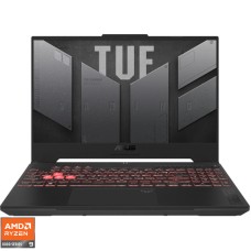 Laptop ASUS Gaming 15.6'' TUF A15 FA507UV, FHD 144Hz G-Sync, Procesor AMD Ryzen™ 9 8945H (16M Cache, up to 5.20 GHz), 16GB DDR5, 512GB SSD, GeForce RTX 4060 8GB, No OS, Mecha Gray