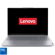 Laptop Lenovo 16'' ThinkBook 16 G8 IRL, WUXGA IPS, Procesor Intel® Core™ 5 210H (12M Cache, up to 4.80 GHz), 16GB DDR5, 512GB SSD, Intel Graphics, No OS, Arctic Grey