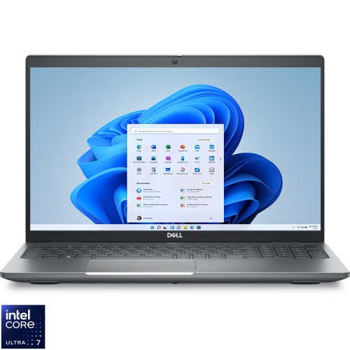 Laptop DELL 15.6'' Precision 3590 Workstation, FHD, Procesor Intel® Core™ Ultra 7 155H (24M Cache, up to 4.80 GHz), 32GB DDR5, 1TB SSD, RTX 500 Ada 4GB, Win 11 Pro, 3Yr ProSupport