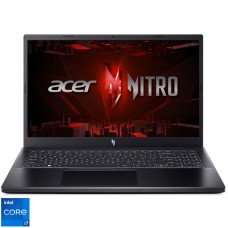 Laptop Acer Gaming 15.6'' Nitro V 15 ANV15-51, FHD IPS 144Hz, Procesor Intel® Core™ i7-13620H (24M Cache, up to 4.90 GHz), 16GB DDR5, 512GB SSD, GeForce RTX 4050 6GB, No OS, Obsidian Black