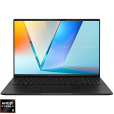 Laptop ASUS 16'' Vivobook S 16 OLED M5606WA, 3.2K 120Hz, Procesor AMD Ryzen™ AI 9 365 (24M Cache, up to 5.0 GHz), 24GB LPDDR5X, 1TB SSD, AMD Radeon 880M, No OS, Neutral Black