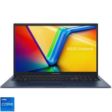 Laptop ASUS 17.3'' Vivobook 17 X1704VA, FHD, Procesor Intel® Core™ i7-1355U (12M Cache, up to 5.00 GHz), 16GB DDR4, 1TB SSD, Intel Iris Xe, No OS, Quiet Blue