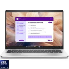 Laptop DELL 14'' Pro 14 Plus PB14250, FHD+, Procesor Intel® Core™ Ultra 7 268V (12M Cache, up to 5.00 GHz), 32GB LPDDR5X, 512GB SSD, Intel Arc 140V, Win 11 Pro, 3Y ProSupport