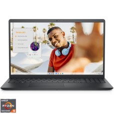Laptop DELL 15.6'' Inspiron 15 3535, FHD 120Hz, Procesor AMD Ryzen™ 5 7530U (16M Cache, up to 4.5 GHz), 16GB DDR4, 512GB SSD, AMD Radeon, Linux, Carbon Black, 3Yr BOS
