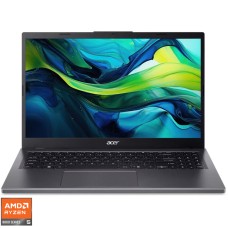 Laptop Acer 15.6'' Aspire 15 A15-41M, FHD IPS, Procesor AMD Ryzen™ 5 8640HS (16M Cache, up to 4.90 GHz), 16GB DDR5, 512GB SSD, AMD Radeon 760M, No OS, Steel Gray