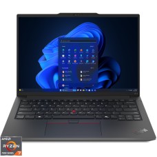 Laptop Lenovo 14'' ThinkPad E14 Gen 6, WUXGA IPS, Procesor AMD Ryzen™ 7 7735HS (16M Cache, up to 4.75 GHz), 16GB DDR5, 512GB SSD, AMD Radeon 680M, Win 11 Pro, Black