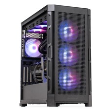 PC Gaming GREUCEANU Legendar Pro, AMD Ryzen 7 7800X3D 4.2GHz, 32GB DDR5, 2TB SSD, RTX 5070 12GB GDDR7, Iluminare RGB, Windows 11 Home preinstalat (Game Ready)