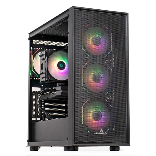 PC Gaming BALAUR Legendar Plus, AMD Ryzen 5 7600 3.8GHz, 32GB DDR5, 1TB SSD, RX 9060 XT 8GB GDDR6, Iluminare RGB