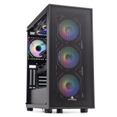 PC Gaming BALAUR Legendar SuperPlus, AMD Ryzen 5 9600X 3.9GHz, 32GB DDR5, 1TB SSD, RX 9060 XT 16GB GDDR6, Iluminare RGB