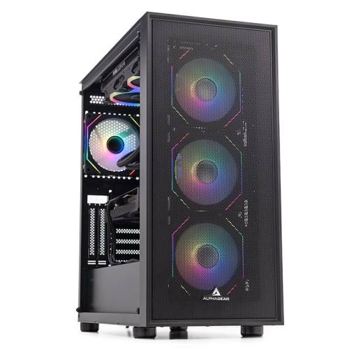 PC Gaming BALAUR Legendar SuperPlus, AMD Ryzen 5 9600X 3.9GHz, 32GB DDR5, 1TB SSD, RX 9060 XT 16GB GDDR6, Iluminare RGB