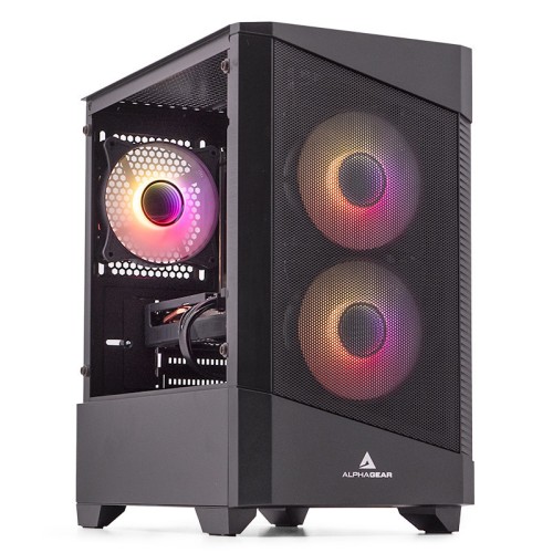 PC Gaming ZMEU Super, AMD Ryzen 5 3600 3.6GHz, 16GB DDR4, 500GB SSD, RX 6500 XT 8GB GDDR6, Iluminare RGB