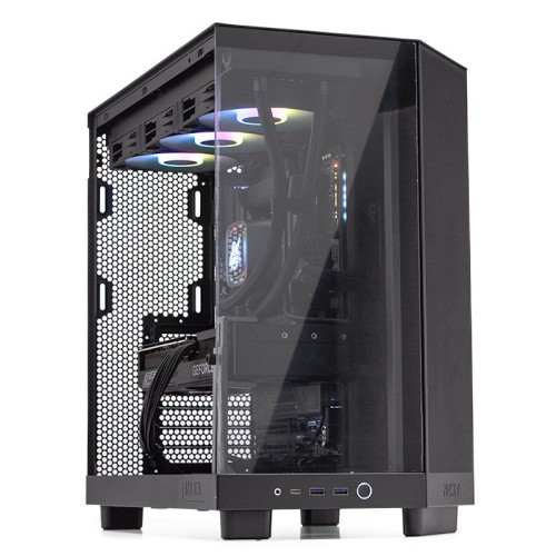 PC Gaming GREUCEANU Legendar UltraMax, Intel Ultra 7-265K 3.9GHz, 32GB DDR5, 2TB SSD, RTX 5070 12GB GDDR7, Iluminare RGB