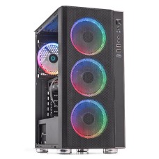 PC Gaming ZMEU Legendar Super, AMD Ryzen 5 5600 3.5GHz, 16GB DDR4, 1TB SSD, RTX 3060 12GB GDDR6, Iluminare RGB