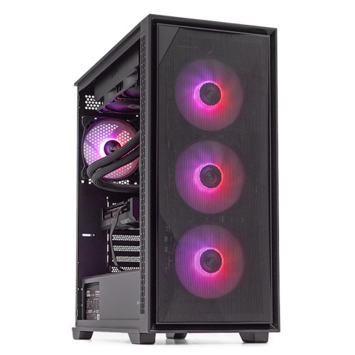 PC Gaming DRAGON Epic Pro, AMD Ryzen 7 7800X3D 4.2GHz, 32GB DDR5, 2TB SSD, RTX 4070 12GB GDDR6, Iluminare RGB