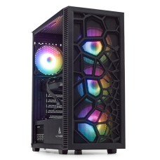 PC Gaming ZMEU Epic Max Game Ready, AMD Ryzen 5 5500 3.6GHz, 16GB DDR4, 1TB SSD, RTX 3060 12GB GDDR6, Iluminare RGB, Windows 11 Home preinstalat