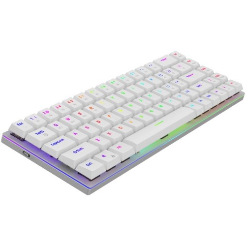 Tastatura Gaming AQIRYS Agena RGB Mecanica White