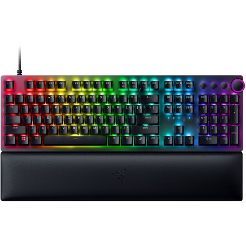 Tastatura Gaming Razer Huntsman V2 Black Razer Clicky Optical Purple Switch Mecanica
