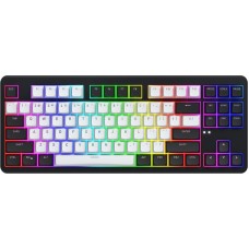 Tastatura Gaming HATOR Rockfall 3 TKL Wireless Aurum Orange Linear Switch Mecanica Black
