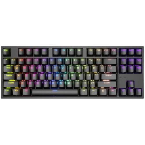 Tastatura Gaming Genesis THOR 404 TKL RGB Gateron Yellow Pro Switch Mecanica