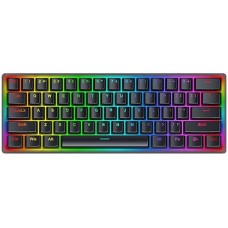 Tastatura Gaming Redragon Akali Black RGB Red Switch Mecanica