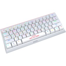 Tastatura Gaming Marvo KG962G RGB White Red Switch Mecanica