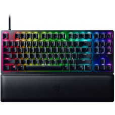 Tastatura Gaming Razer Huntsman V2 Black TKL Razer Clicky Optical Purple Switch Mecanica