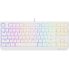 Tastatura Gaming Genesis THOR 230 White TKL Outemu Red Switch Mecanica