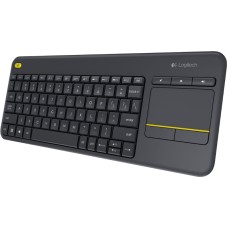 Tastatura Logitech Wireless Touch K400 Plus Black