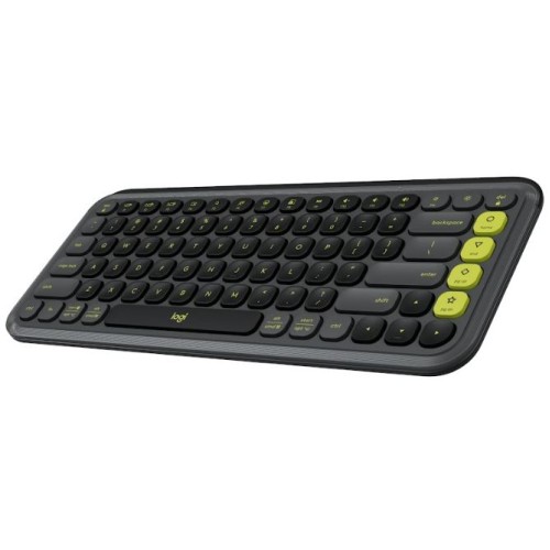 Tastatura Logitech Pop Icon Keys, Bluetooth, Graphite