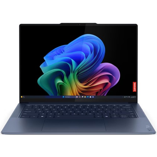 Ultrabook Lenovo 14.5'' Yoga Slim 7 14Q8X9, 3K OLED 90Hz Touch, Procesor Qualcomm Snapdragon X Elite X1E-78-100, 32GB LPDDR5X, 1TB SSD,  Qualcomm Adreno, Win 11 Pro (on ARM), Cosmic Blue