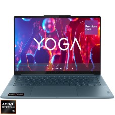 Ultrabook Lenovo 14.5'' Yoga Pro 7 14ASP10, 3K OLED 90Hz, Procesor AMD Ryzen™ AI 9 365 (24M Cache, up to 5.0 GHz), 32GB LPDDR5X, 1TB SSD, AMD Radeon 880M, Win 11 Home, Tidal Teal, 3Yr Onsite Premium Care