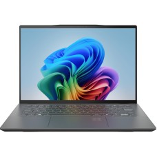 Ultrabook Acer 14.5'' Swift 14 AI SF14-11, WQXGA IPS 120Hz, Procesor Qualcomm Snapdragon X Plus X1P-64-100, 16GB LPDDR5X, 1TB SSD, Qualcomm Adreno, Win 11 Home (on ARM), Steel Gray