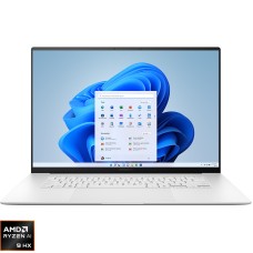 Ultrabook ASUS 16'' Zenbook S 16 OLED UM5606WA, 3K 120Hz Touch, Procesor AMD Ryzen™ AI 9 HX 370 (24M Cache, up to 5.10 GHz), 32GB LPDDR5X, 2TB SSD, AMD Radeon 890M, Win 11 Pro, Scandinavian White
