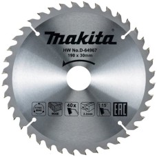 MAKITA  D-64967 - Panza fierastrau circular, lemn, 190x30x2.2 mm, 40 dinti