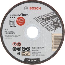BOSCH DISC TAIERE INOX 125X1 MM