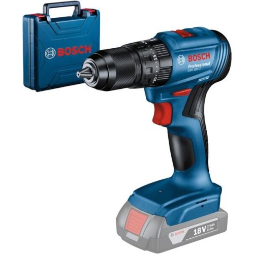 BOSCH GSB 185-LI SOLO MASINA DE GAURIT SI INSURUBAT CU PERCUTIE 18V