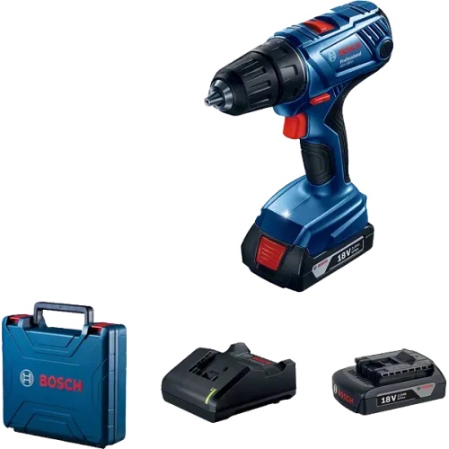 BOSCH GSR 180-LI MASINA DE GAURIT SI INSURUBAT CU ACUMULATORI SI INCARCATOR 18V