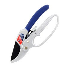 Foarfeca de gradina tip nicovala cu clichet, lama otel SK5 cu teflon, Spear  Jackson Razorsharp Advance