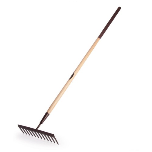 Grebla dreapta cu dinti din otel carbon, coada lemn, Spear  Jackson Traditional