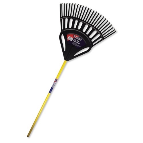 Grebla tip evantai flexibila cu dinti de plastic, coada lemn, Spear  Jackson Garden Tidy
