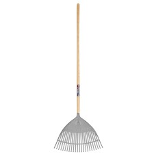 Grebla tip evantai flexibila cu dinti de plastic, coada lemn, Spear  Jackson Neverbend