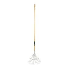 Grebla tip evantai flexibila cu dinti din inox, coada lemn, Spear  Jackson Kew Garden