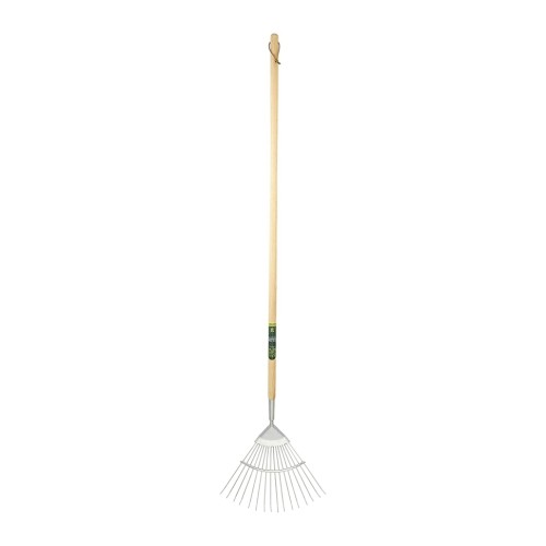 Grebla tip evantai flexibila cu dinti din inox, coada lemn, Spear  Jackson Kew Garden