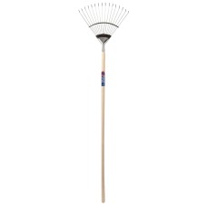 Grebla tip evantai flexibila cu dinti din inox, coada lemn, Spear  Jackson Neverbend Stainless