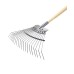 Grebla tip evantai Heavy Duty flexibila cu dinti din otel carbon, coada lemn, Spear  Jackson Kew Garden