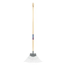Grebla tip evantai Heavy Duty flexibila cu dinti din otel carbon, coada lemn, Spear  Jackson Neverbend