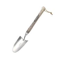 Plantator lat cu lama inox, maner lemn mediu, Spear  Jackson Traditional Stainless
