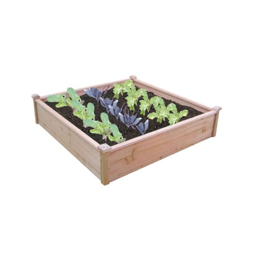 Rasadnita 1200 x 1200 x 300 mm cu pereti din lemn tratat, Spear  Jackson Elements
